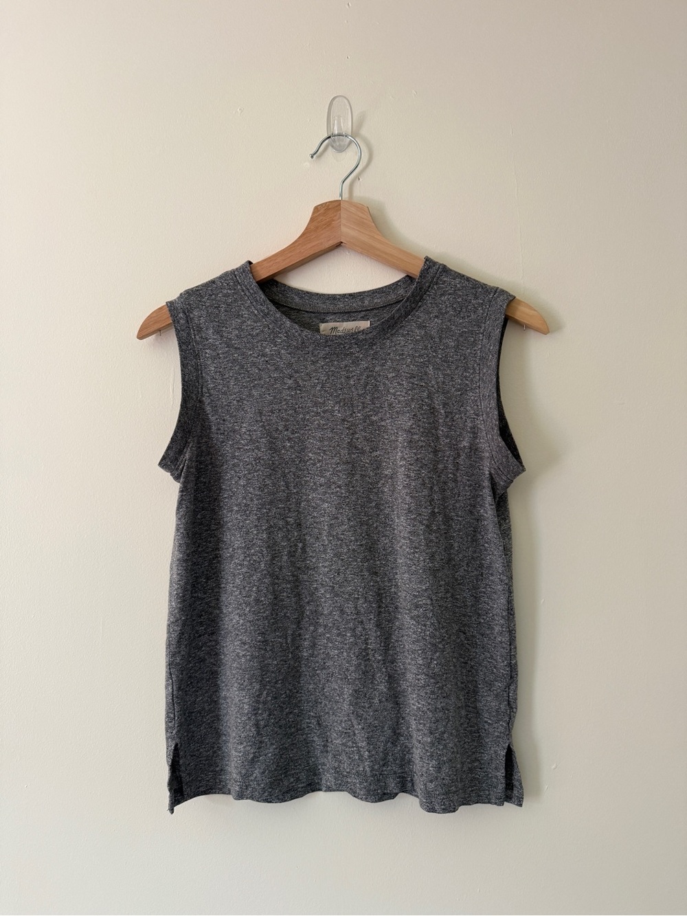 Madewell Gray Muscle Tank